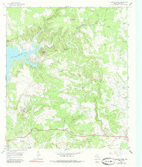 Council Creek Texas Historical topographic map, 1:24000 scale, 7.5 X 7.5 Minute, Year 1967