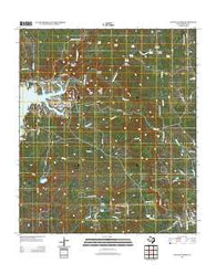 Council Creek Texas Historical topographic map, 1:24000 scale, 7.5 X 7.5 Minute, Year 2012