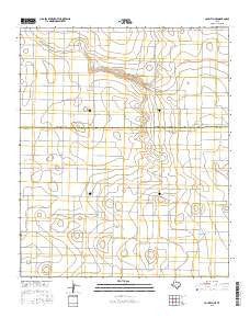 County Line Texas Current topographic map, 1:24000 scale, 7.5 X 7.5 Minute, Year 2016