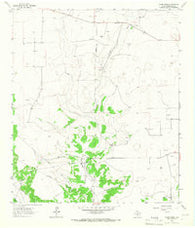 Coupe Ranch Texas Historical topographic map, 1:24000 scale, 7.5 X 7.5 Minute, Year 1964