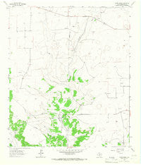 Coupe Ranch Texas Historical topographic map, 1:24000 scale, 7.5 X 7.5 Minute, Year 1964