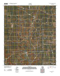 Coupe Ranch Texas Historical topographic map, 1:24000 scale, 7.5 X 7.5 Minute, Year 2010