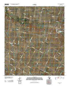 Coupland Texas Historical topographic map, 1:24000 scale, 7.5 X 7.5 Minute, Year 2010