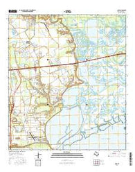Cove Texas Current topographic map, 1:24000 scale, 7.5 X 7.5 Minute, Year 2016