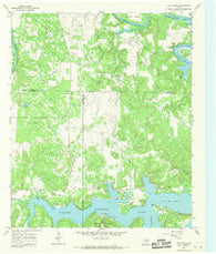 Cove Creek Texas Historical topographic map, 1:24000 scale, 7.5 X 7.5 Minute, Year 1967
