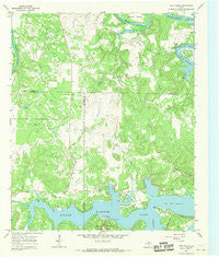Cove Creek Texas Historical topographic map, 1:24000 scale, 7.5 X 7.5 Minute, Year 1967