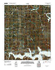 Cove Creek Texas Historical topographic map, 1:24000 scale, 7.5 X 7.5 Minute, Year 2010