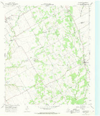 Covington Texas Historical topographic map, 1:24000 scale, 7.5 X 7.5 Minute, Year 1966