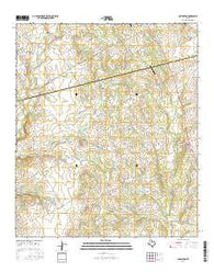Covington Texas Current topographic map, 1:24000 scale, 7.5 X 7.5 Minute, Year 2016