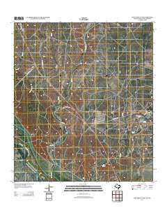 Cow Creek Tank Texas Historical topographic map, 1:24000 scale, 7.5 X 7.5 Minute, Year 2013