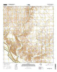 Cow Creek Tank Texas Current topographic map, 1:24000 scale, 7.5 X 7.5 Minute, Year 2016