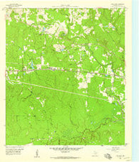 Cowl Spur Texas Historical topographic map, 1:24000 scale, 7.5 X 7.5 Minute, Year 1958