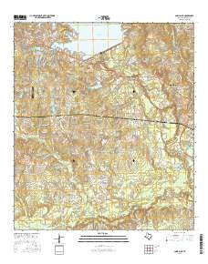 Cowl Spur Texas Current topographic map, 1:24000 scale, 7.5 X 7.5 Minute, Year 2016