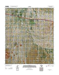Cox Draw Texas Historical topographic map, 1:24000 scale, 7.5 X 7.5 Minute, Year 2012