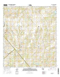 Coy City Texas Current topographic map, 1:24000 scale, 7.5 X 7.5 Minute, Year 2016