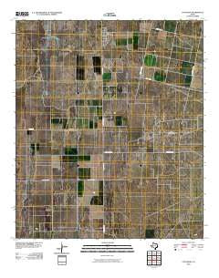 Coyanosa Texas Historical topographic map, 1:24000 scale, 7.5 X 7.5 Minute, Year 2010