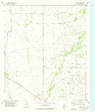 Coyanosa SE Texas Historical topographic map, 1:24000 scale, 7.5 X 7.5 Minute, Year 1974