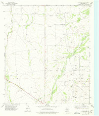 Coyanosa SE Texas Historical topographic map, 1:24000 scale, 7.5 X 7.5 Minute, Year 1974