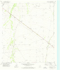Coyanosa SW Texas Historical topographic map, 1:24000 scale, 7.5 X 7.5 Minute, Year 1974