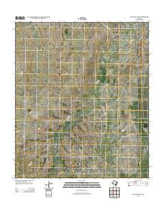Coyanosa NW Texas Historical topographic map, 1:24000 scale, 7.5 X 7.5 Minute, Year 2013