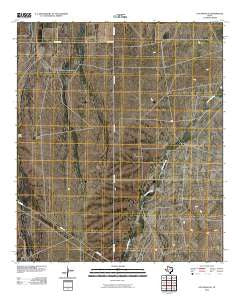 Coyanosa SE Texas Historical topographic map, 1:24000 scale, 7.5 X 7.5 Minute, Year 2010