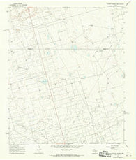 Coyote Corner Texas Historical topographic map, 1:24000 scale, 7.5 X 7.5 Minute, Year 1968