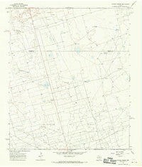 Coyote Corner Texas Historical topographic map, 1:24000 scale, 7.5 X 7.5 Minute, Year 1968