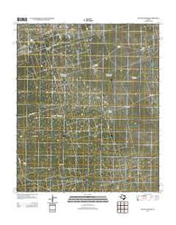 Coyote Corner Texas Historical topographic map, 1:24000 scale, 7.5 X 7.5 Minute, Year 2012