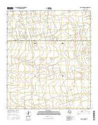 Coyote Corner Texas Current topographic map, 1:24000 scale, 7.5 X 7.5 Minute, Year 2016