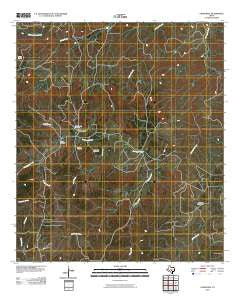 Crabapple Texas Historical topographic map, 1:24000 scale, 7.5 X 7.5 Minute, Year 2010