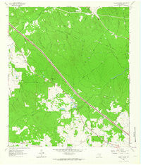 Crabbs Prairie Texas Historical topographic map, 1:24000 scale, 7.5 X 7.5 Minute, Year 1963
