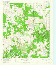 Crafton Texas Historical topographic map, 1:24000 scale, 7.5 X 7.5 Minute, Year 1961