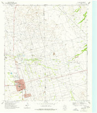Crane Texas Historical topographic map, 1:24000 scale, 7.5 X 7.5 Minute, Year 1974