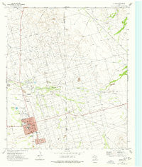 Crane Texas Historical topographic map, 1:24000 scale, 7.5 X 7.5 Minute, Year 1974