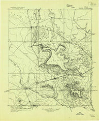 Crane Texas Historical topographic map, 1:125000 scale, 30 X 30 Minute, Year 1928