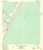 Crane Islands Texas Historical topographic map, 1:62500 scale, 15 X 15 Minute, Year 1951
