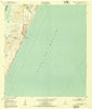 Crane Islands SW Texas Historical topographic map, 1:24000 scale, 7.5 X 7.5 Minute, Year 1951