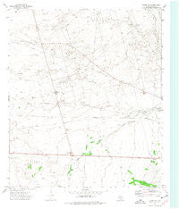 Crane NW Texas Historical topographic map, 1:24000 scale, 7.5 X 7.5 Minute, Year 1974