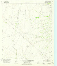 Crane SW Texas Historical topographic map, 1:24000 scale, 7.5 X 7.5 Minute, Year 1974