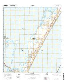 Crane Islands NW Texas Current topographic map, 1:24000 scale, 7.5 X 7.5 Minute, Year 2016