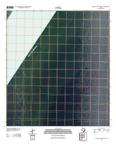 Crane Islands NW OE E Texas Historical topographic map, 1:24000 scale, 7.5 X 7.5 Minute, Year 2010