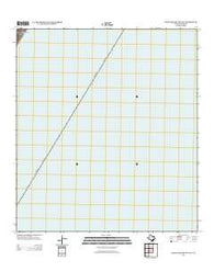 Crane Islands NW OE E Texas Historical topographic map, 1:24000 scale, 7.5 X 7.5 Minute, Year 2013
