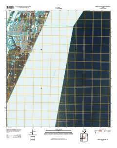 Crane Islands SW Texas Historical topographic map, 1:24000 scale, 7.5 X 7.5 Minute, Year 2010