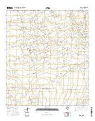 Crane NW Texas Current topographic map, 1:24000 scale, 7.5 X 7.5 Minute, Year 2016
