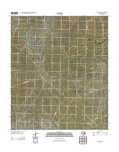 Crane SW Texas Historical topographic map, 1:24000 scale, 7.5 X 7.5 Minute, Year 2012