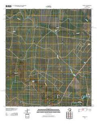 Cranell Texas Historical topographic map, 1:24000 scale, 7.5 X 7.5 Minute, Year 2010