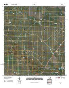 Cranell Texas Historical topographic map, 1:24000 scale, 7.5 X 7.5 Minute, Year 2010