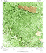 Cranell Texas Historical topographic map, 1:24000 scale, 7.5 X 7.5 Minute, Year 1978