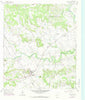 Cranfills Gap Texas Historical topographic map, 1:24000 scale, 7.5 X 7.5 Minute, Year 1956
