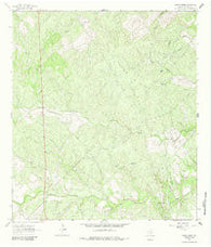 Crater Ridge Texas Historical topographic map, 1:24000 scale, 7.5 X 7.5 Minute, Year 1963